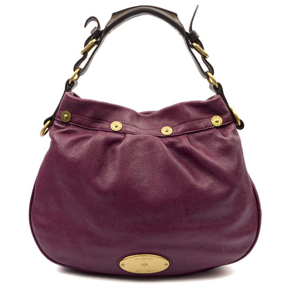 Mulberry Tote Mitzy Tote in Purple, Leather — Front View