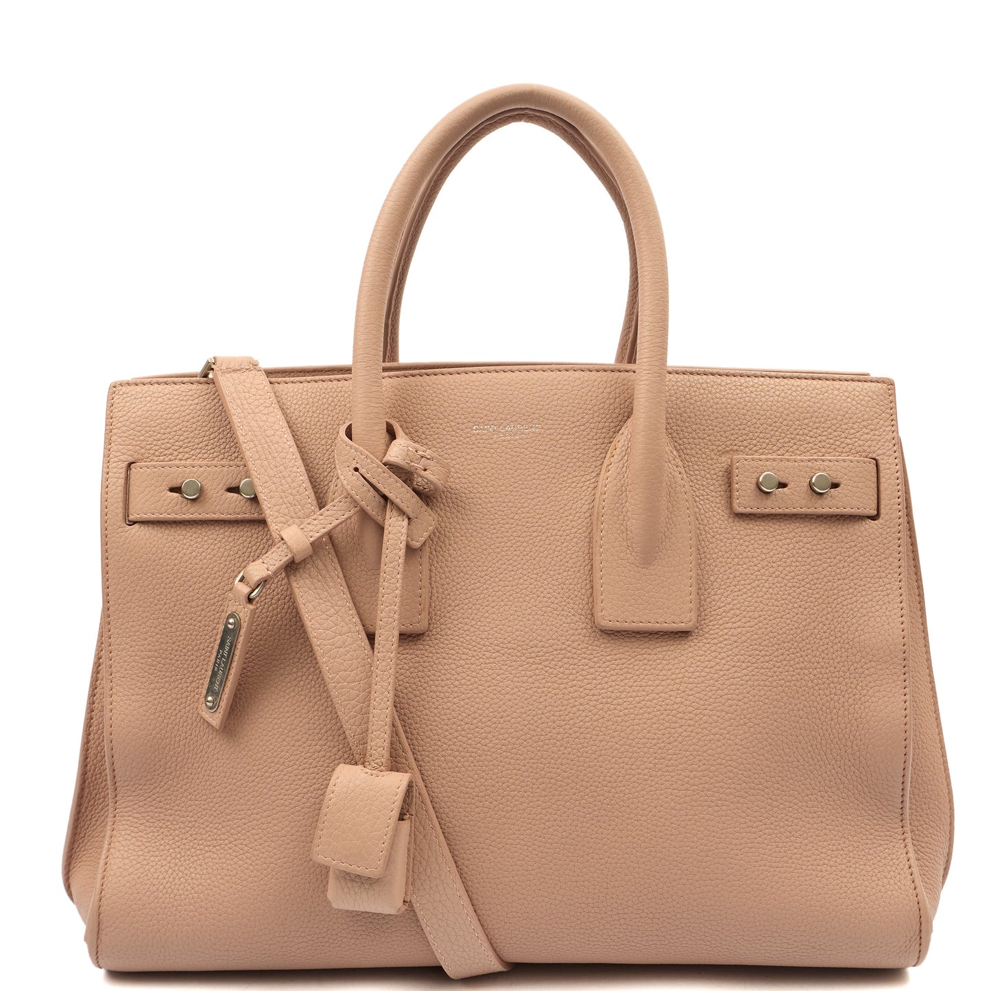 Saint Laurent Tote Sac de Jour in Pink, Calfskin Leather — Alternate View 7