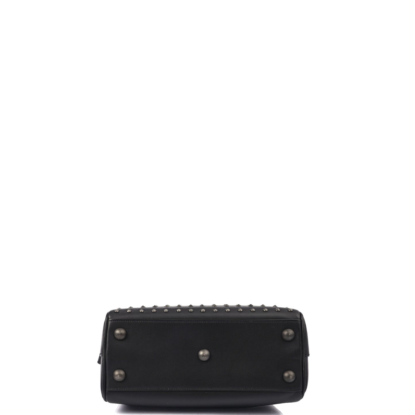 Saint Laurent Tote Duffle in Black, Calfskin Leather — Top View