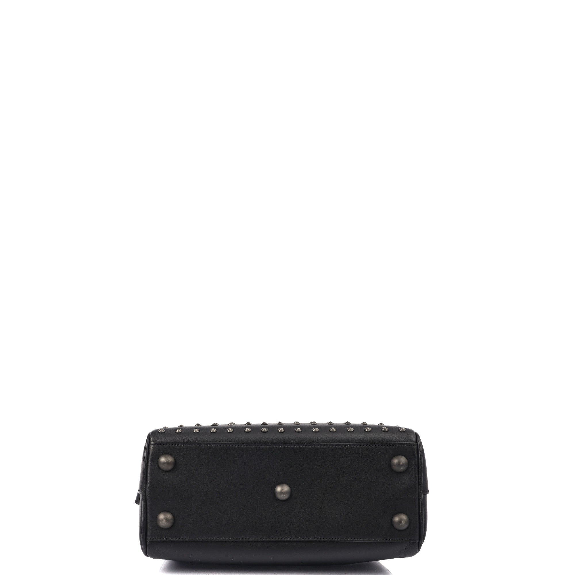 Saint Laurent Tote Duffle in Black, Calfskin Leather — Top View