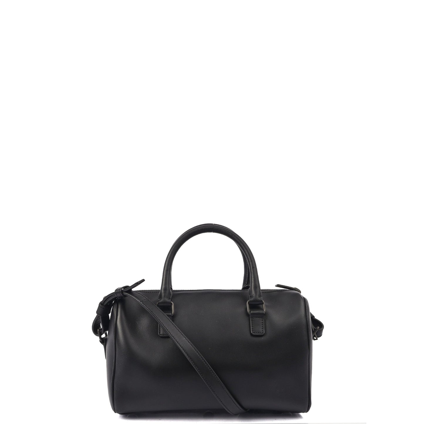 Saint Laurent Tote Duffle in Black, Calfskin Leather — Alternate View 9