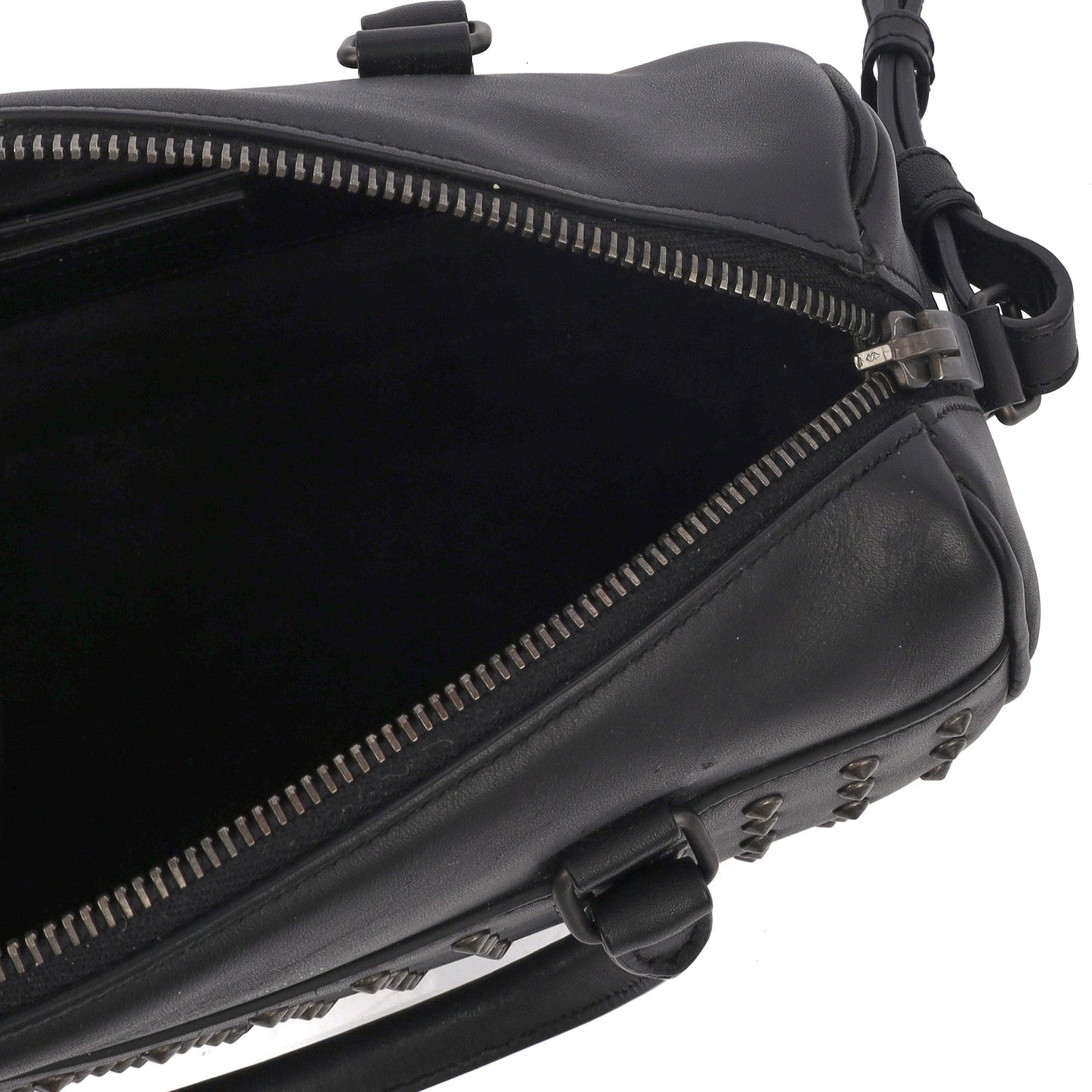 Saint Laurent Tote Duffle in Black, Calfskin Leather — Alternate View 11