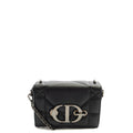 Christian Dior Cross Body 30 Montaigne Bag in Black, Leather — Front View