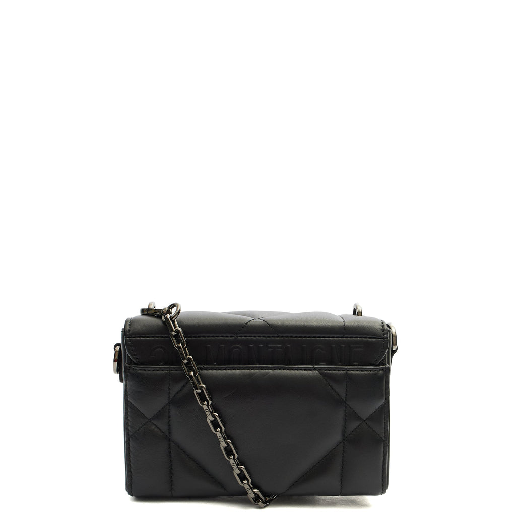 Christian Dior Cross Body 30 Montaigne Bag in Black, Leather — Alternate View 9
