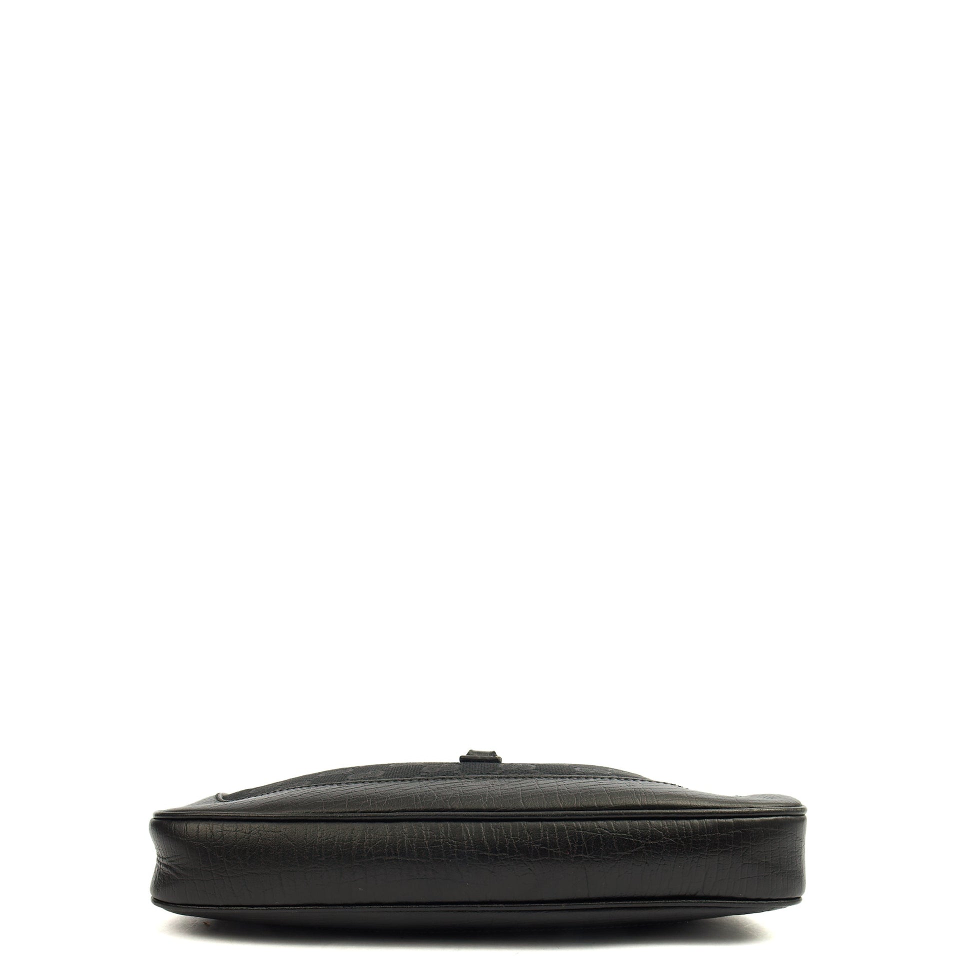 Gucci Shoulder Bag Jackie- Small in Black, GG Canvas — Lifestyle View