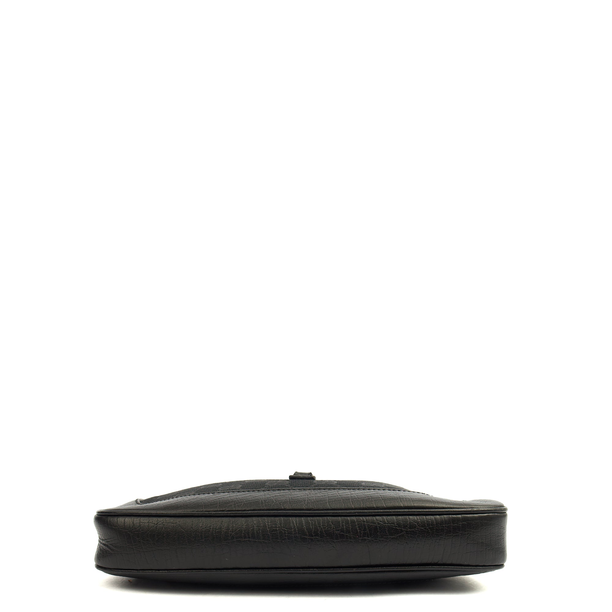 Gucci Shoulder Bag Jackie- Small in Black, GG Canvas — Lifestyle View