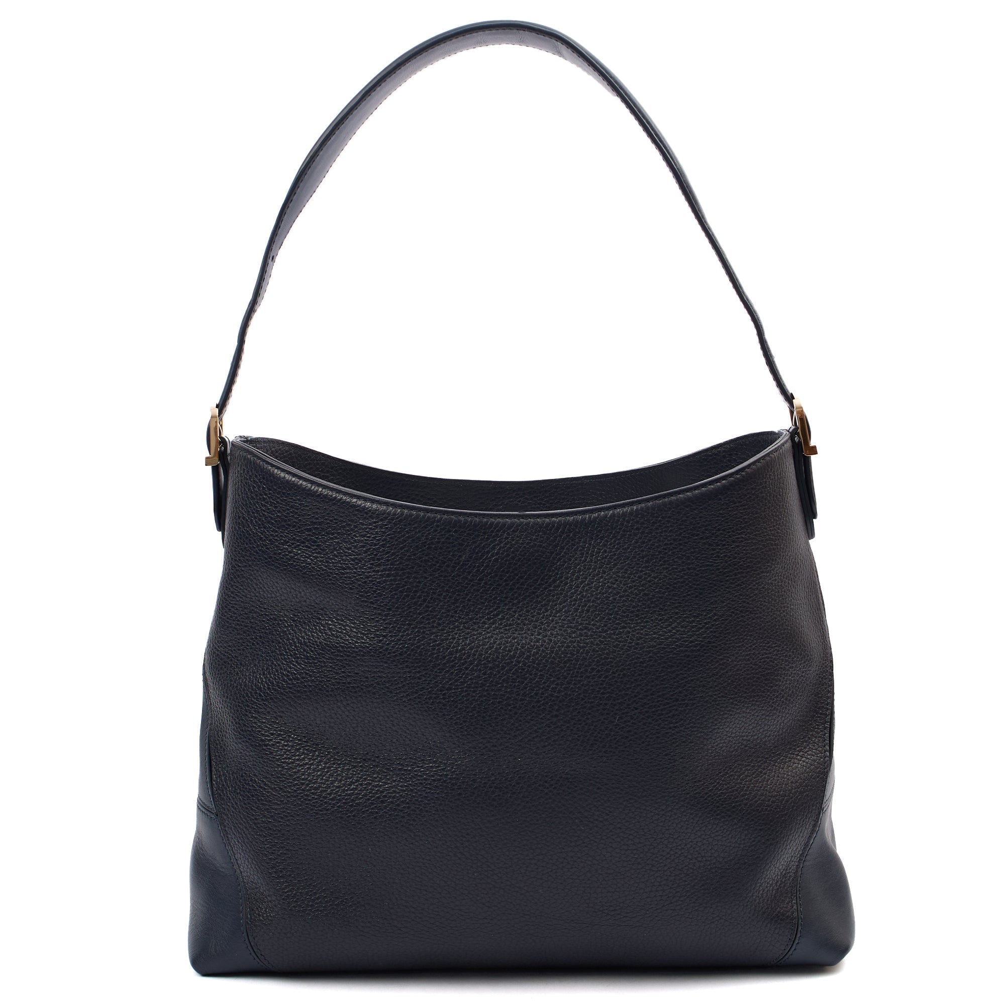 Aspinal of London Shoulder Bag London Tote - Midi in Navy, Leather — Alternate View 9