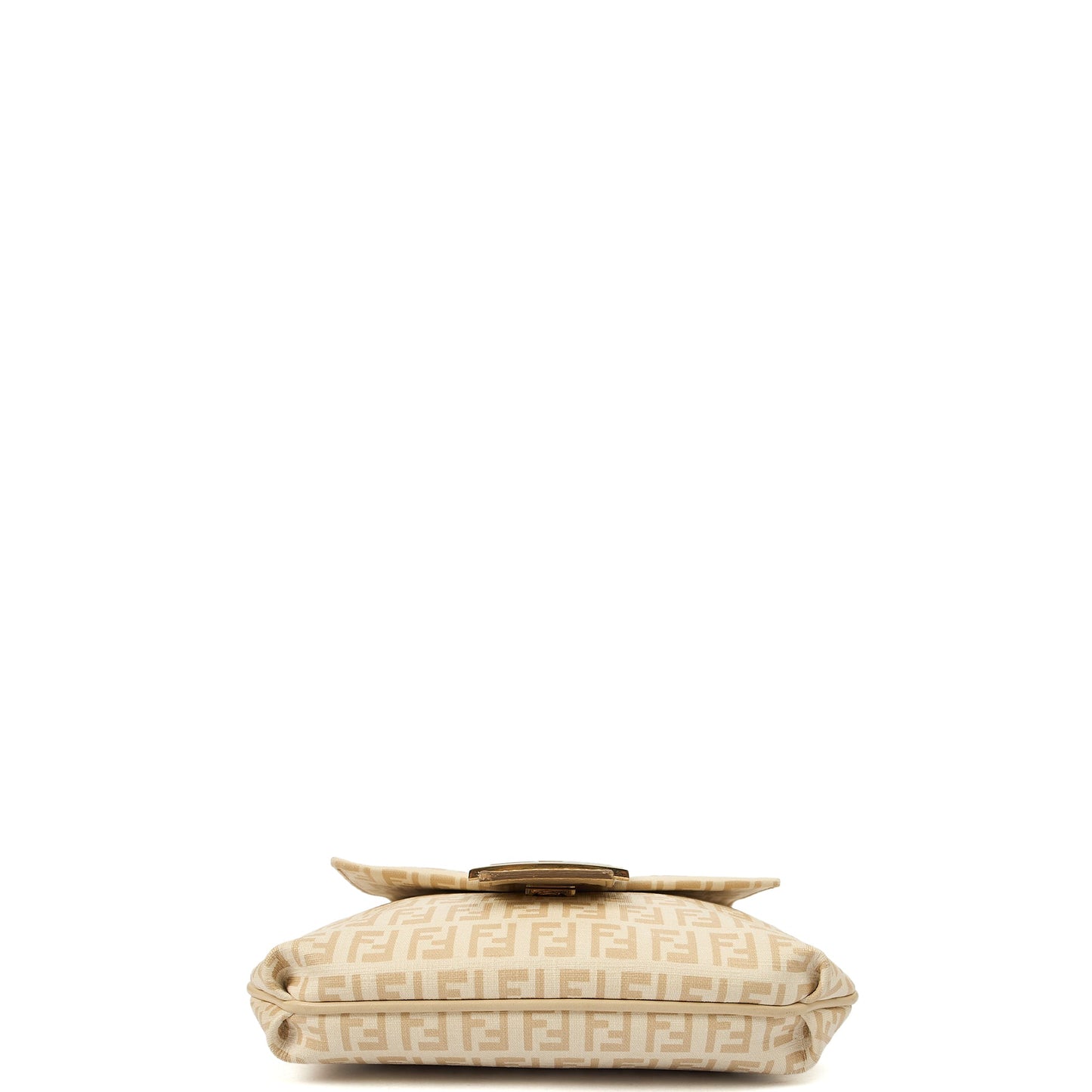Fendi Cross Body Zucca Messenger in Zucca FF, Canvas — Top View