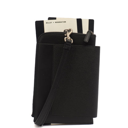 Balenciaga Bag Charm Zip Wallet in Black, Leather — Alternate View 9