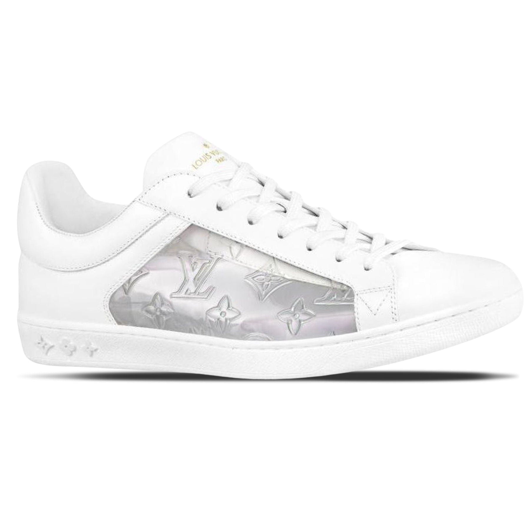 Louis Vuitton Luxembourg Sneaker 'White' — UK 1 — Side View