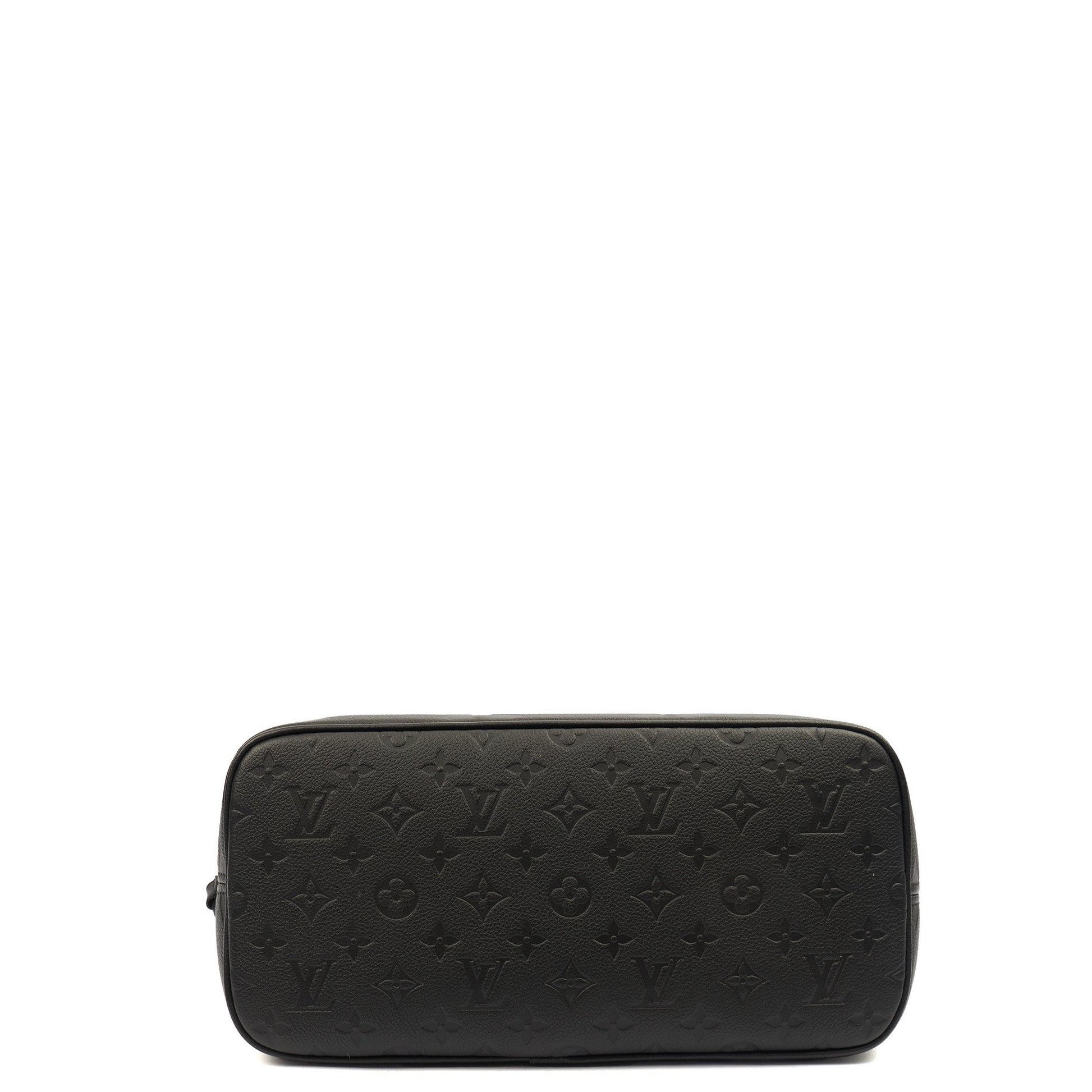 Louis Vuitton Tote Neverfull MM in Black, Empreinte Leather — Alternate View 12
