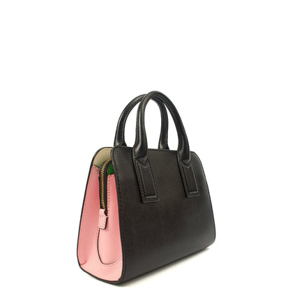 Marc Jacobs Tote Little Big Shot Tote in Black, Leather — Side View