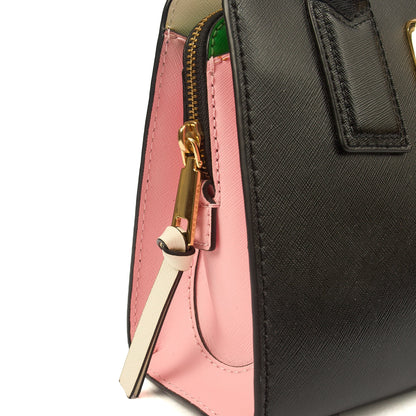 Marc Jacobs Tote Little Big Shot Tote in Black, Leather — Lifestyle View