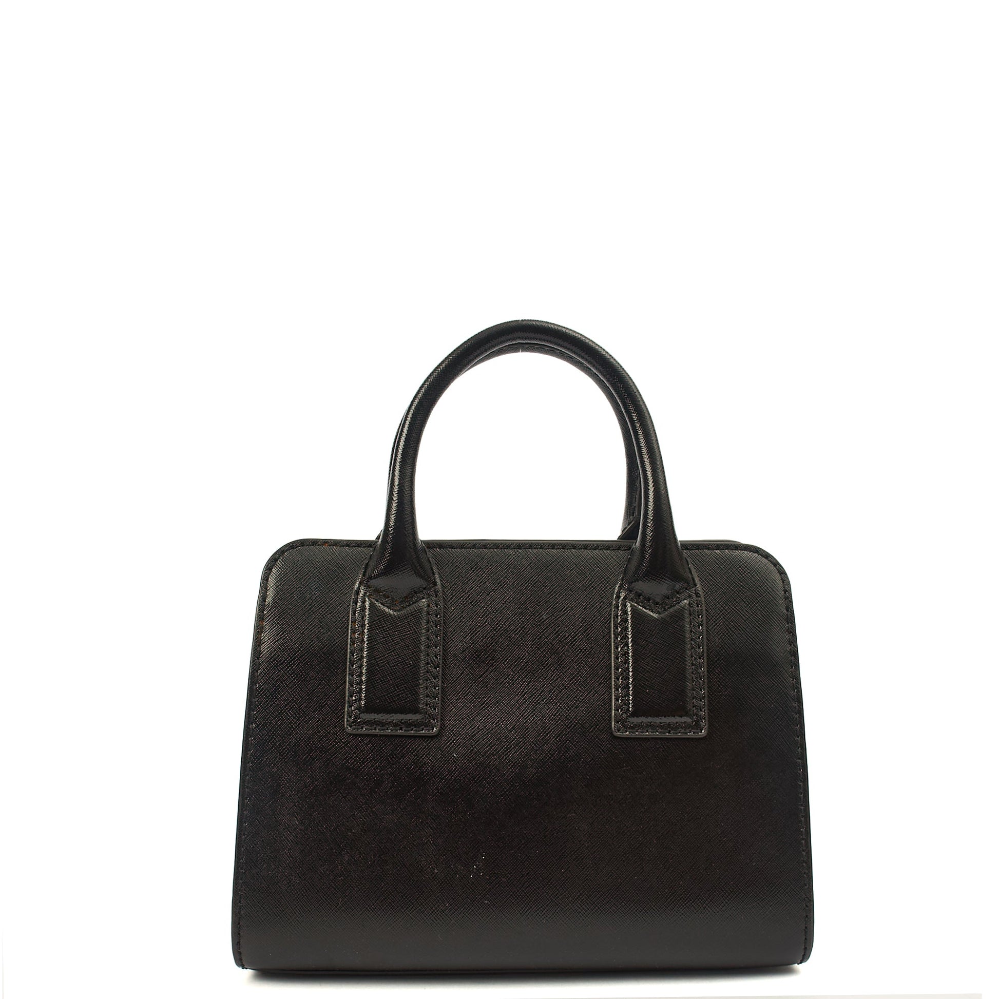 Marc Jacobs Tote Little Big Shot Tote in Black, Leather — Back View