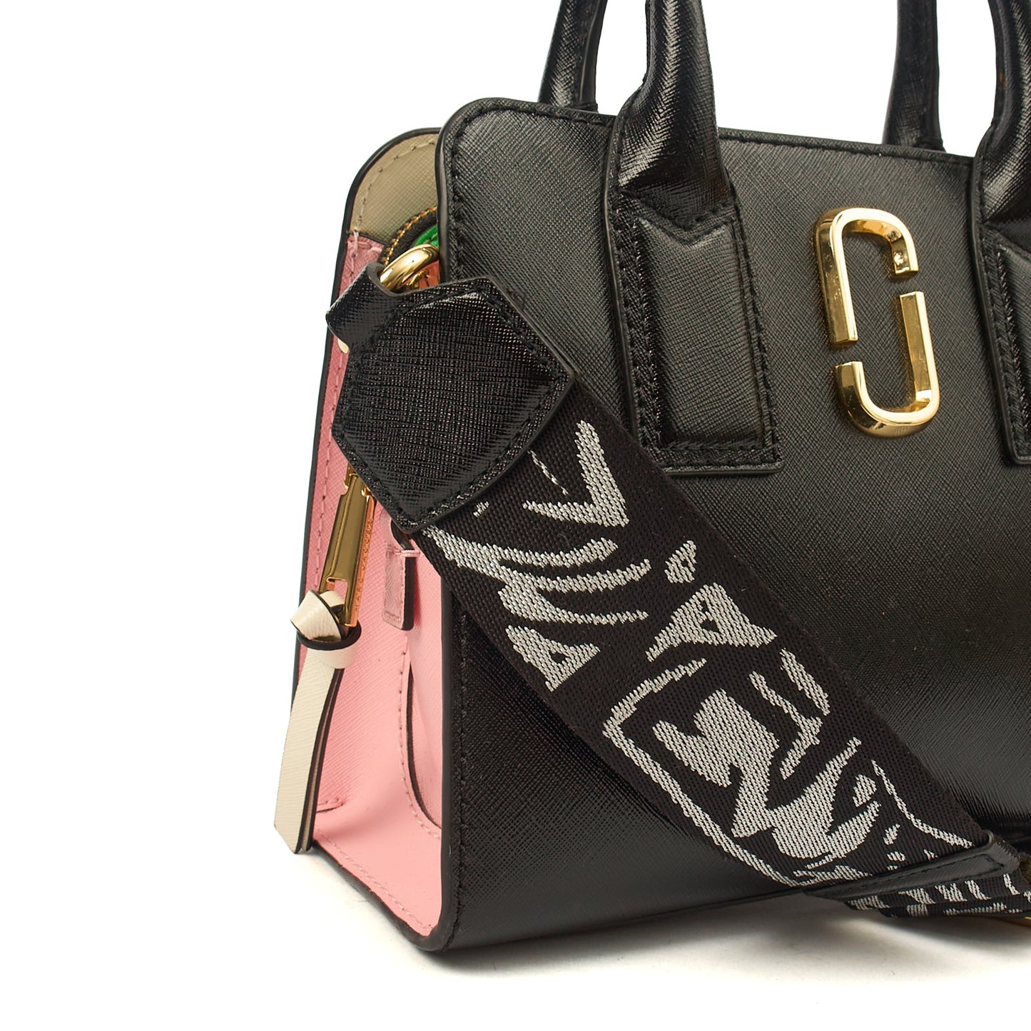 Marc Jacobs Tote Little Big Shot Tote in Black, Leather — Top View