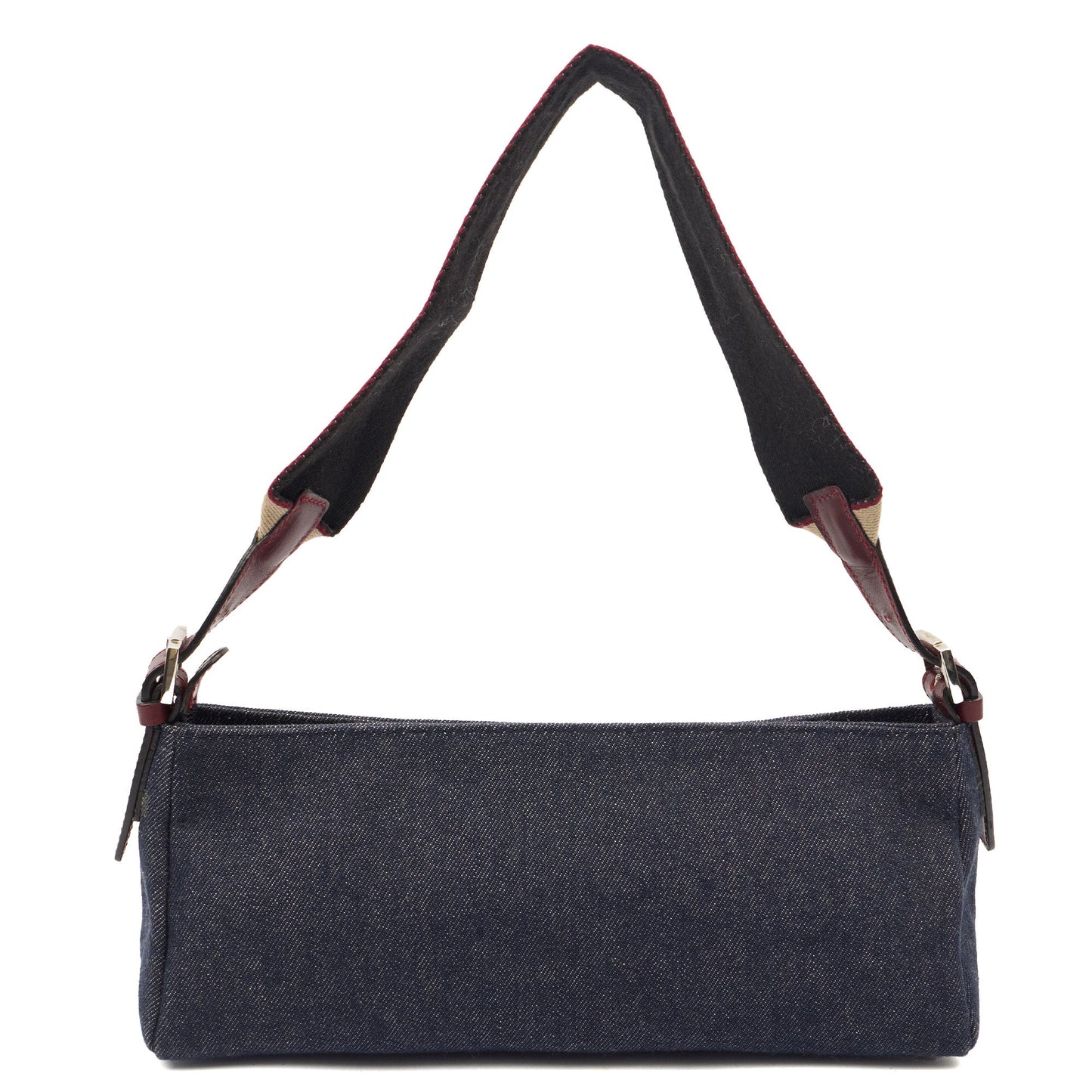 Burberry Shoulder Bag Shoulder Bag in Blue, Fabric — Alternate View 9