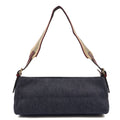 Burberry Shoulder Bag Shoulder Bag in Blue, Fabric — Front View