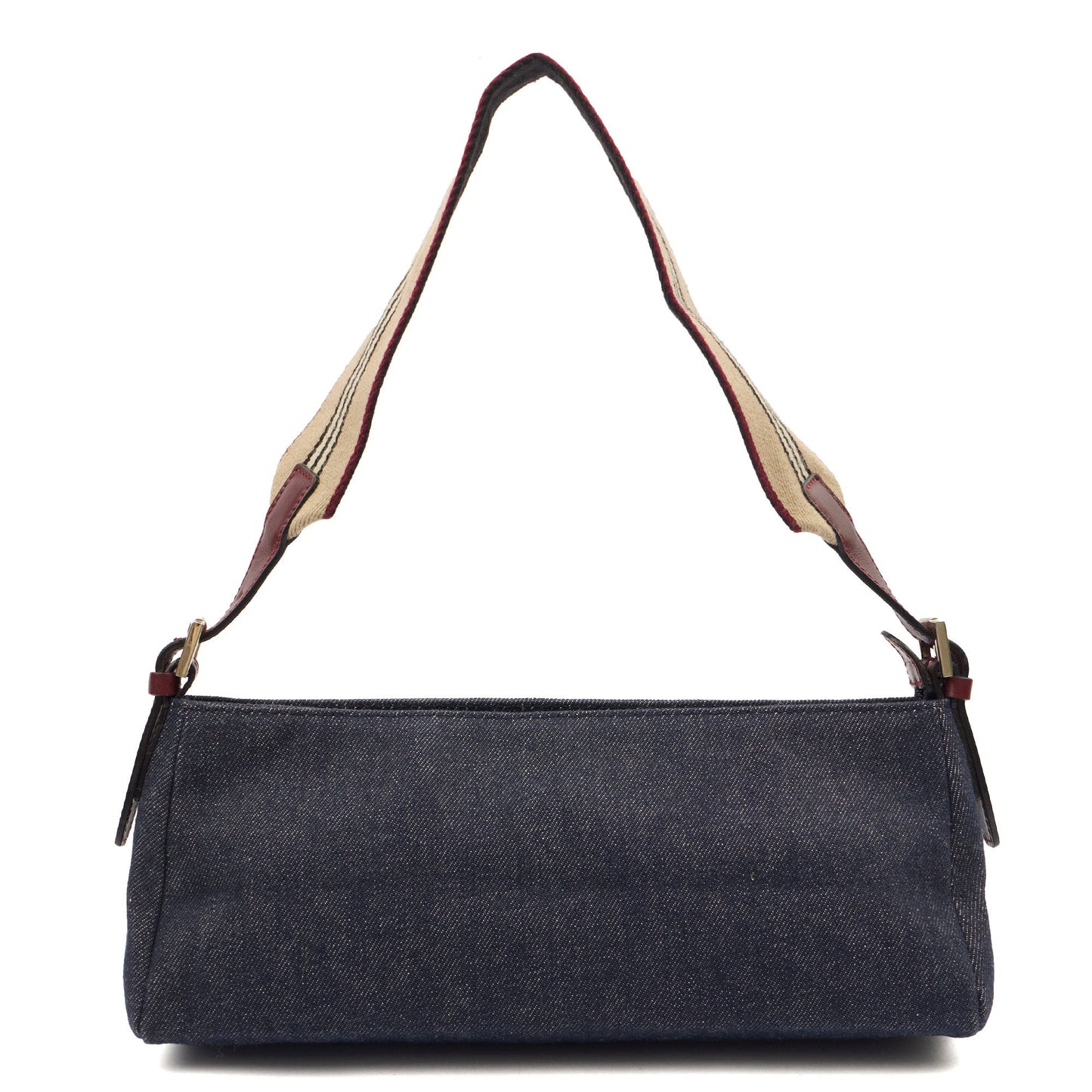 Burberry Shoulder Bag Shoulder Bag in Blue, Fabric — Alternate View 7