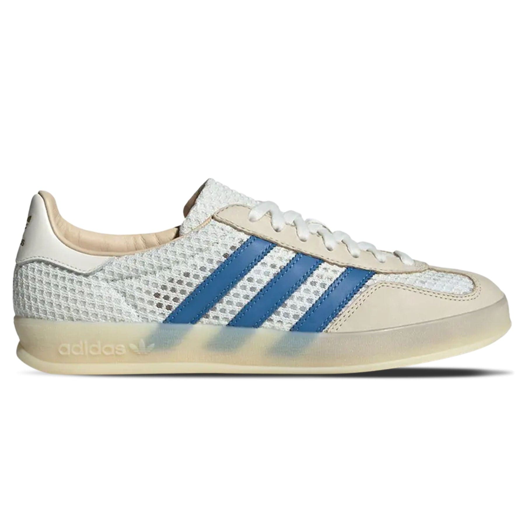 Adidas Gazelle Indoor 'Off White Focus Blue' — UK 3.5 | EU 36 | US 4 — Side View