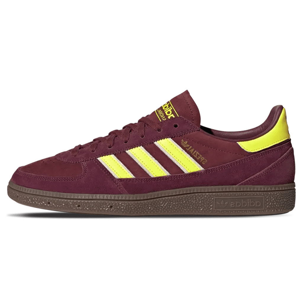 adidas Handball Spezial 'Weltmeister Pack - Shadow Red Solar Yellow' — UK 3.5 | EU 36 | US 4 — Front View