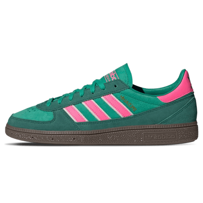adidas Handball Spezial 'Weltmeister Pack - Court Green Lucid Pink' — UK 3.5 | EU 36 | US 4 — Front View