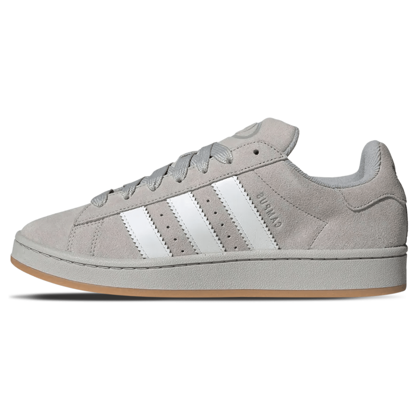Adidas Campus 00s 'Grey White Gum' — UK 3.5 | EU 36 | US 4 — Front View
