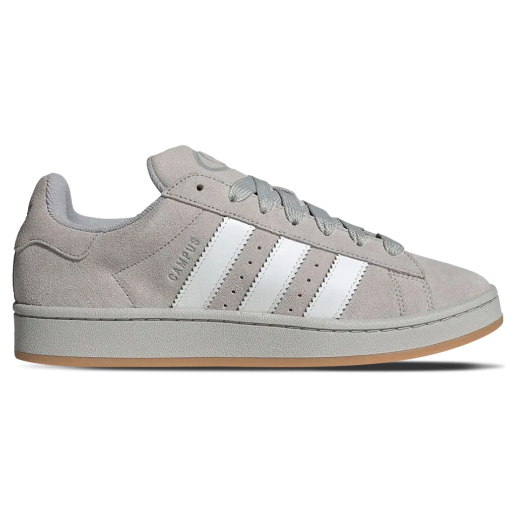Adidas Campus 00s 'Grey White Gum' — UK 3.5 | EU 36 | US 4 — Side View