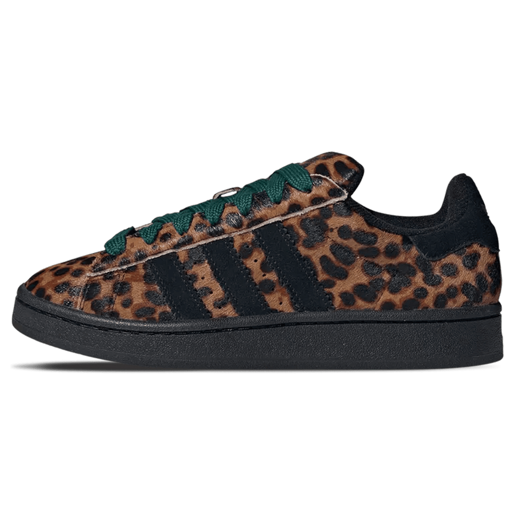 adidas Campus 00s Wmns 'Cheetah Pack - Collegiate Green' — UK 3.5 | EU 36 | US 5.5 — Front View