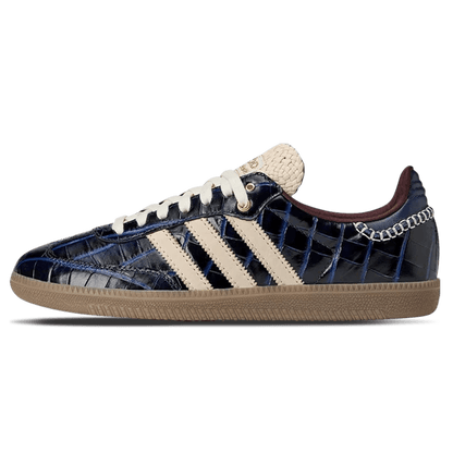 Wales Bonner x adidas Samba OG 'Croc - Collegiate Navy' — UK 3.5 | EU 36 | US 4 — Front View
