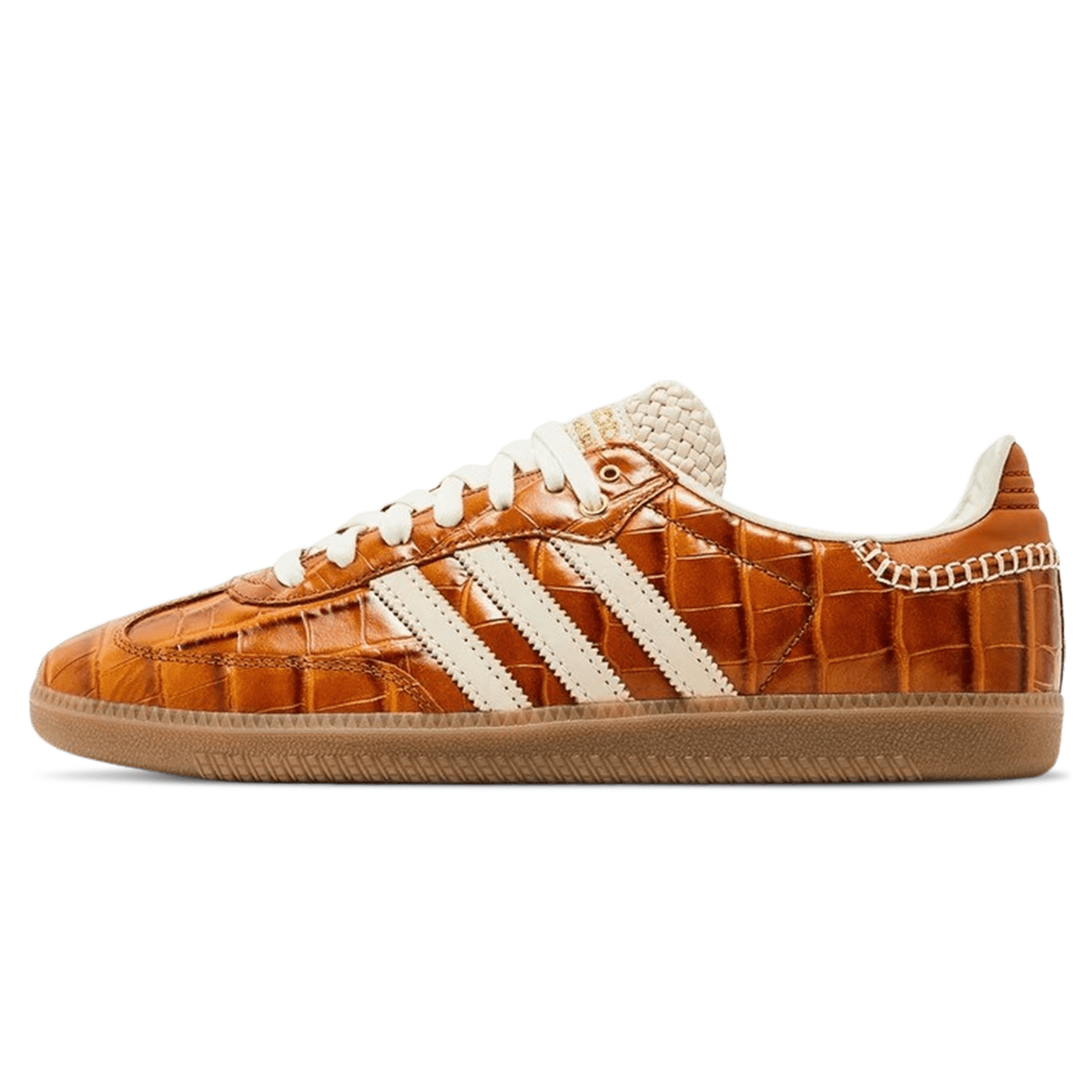 Wales Bonner x adidas Samba OG 'Croc - Night Brown' — UK 3.5 | EU 36 | US 4 — Front View