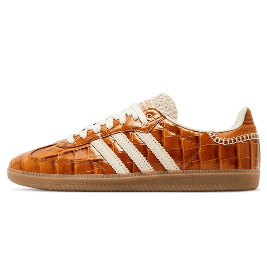 Wales Bonner x adidas Samba OG 'Croc - Night Brown' — UK 3.5 | EU 36 | US 4 — Front View