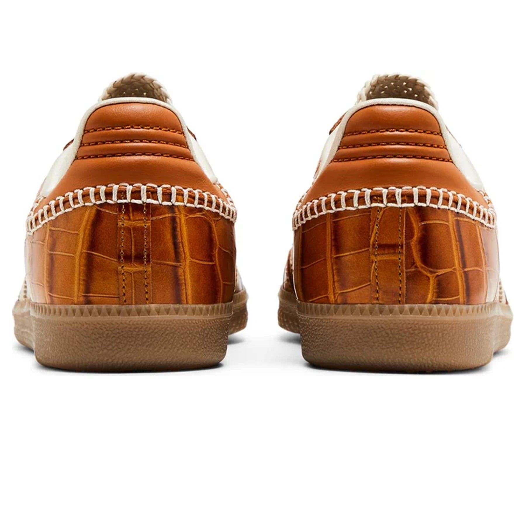 Wales Bonner x adidas Samba OG 'Croc - Night Brown' — UK 3.5 | EU 36 | US 4 — Top View
