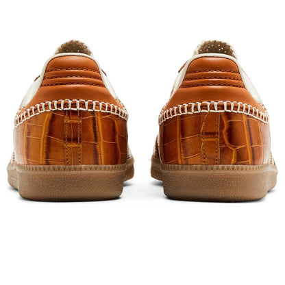 Wales Bonner x adidas Samba OG 'Croc - Night Brown' — UK 3.5 | EU 36 | US 4 — Top View