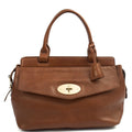 Mulberry Tote Tote in Oak, Calfskin Leather — Front View