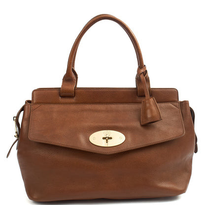 Mulberry Tote Tote in Oak, Calfskin Leather — Alternate View 15