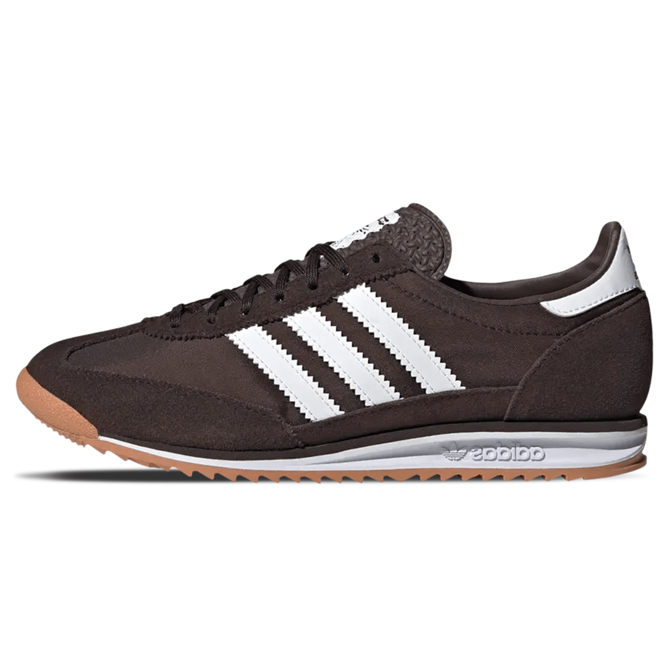 Adidas SL72 OG Wmns 'Dark Brown White Gum' — UK 3.5 | EU 36 | US 5.5 — Front View
