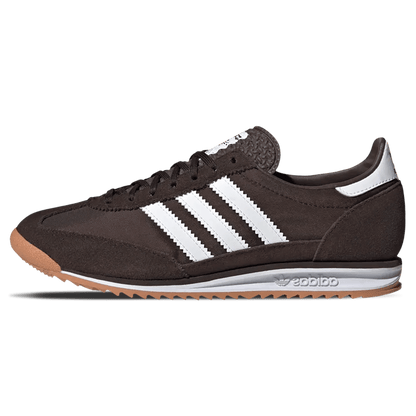 Adidas SL72 OG Wmns 'Dark Brown White Gum' — UK 3.5 | EU 36 | US 5.5 — Front View