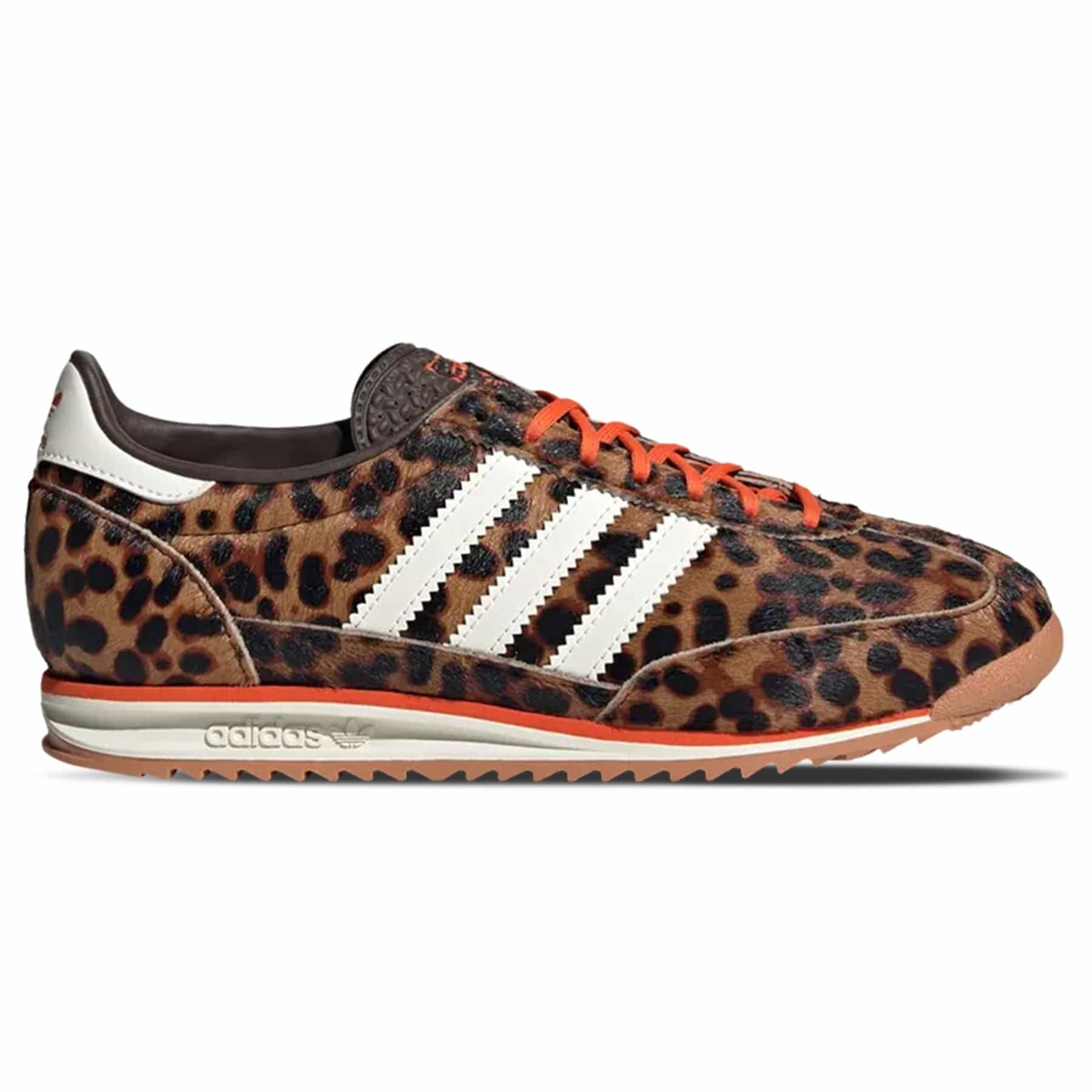 Adidas SL72 OG Wmns 'Leopard Pack - Impact Orange' — UK 3.5 | EU 36 | US 5.5 — Side View