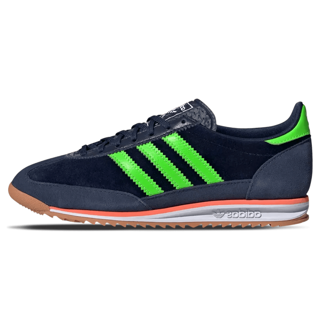 Adidas SL72 OG Wmns 'Night Indigo Green Velvet' — UK 3.5 | EU 36 | US 5.5 — Front View
