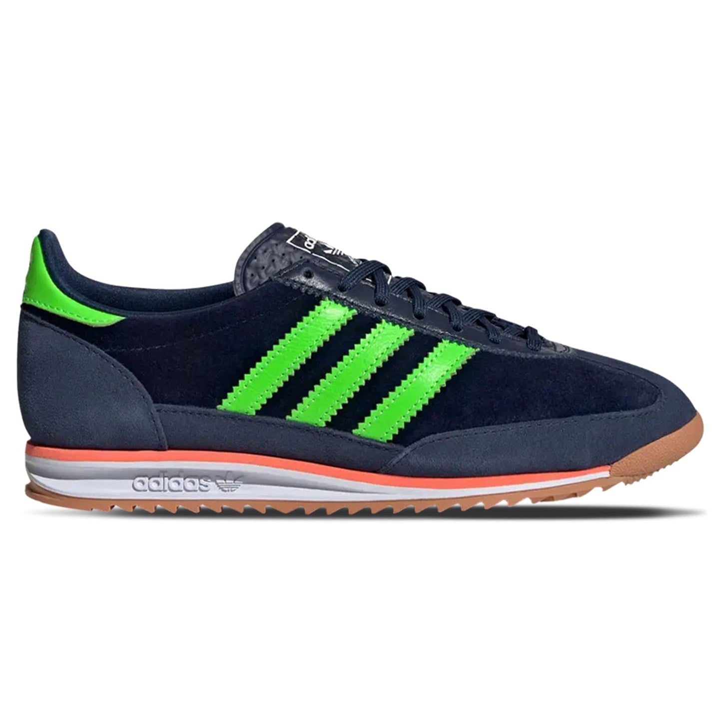Adidas SL72 OG Wmns 'Night Indigo Green Velvet' — UK 3.5 | EU 36 | US 5.5 — Side View