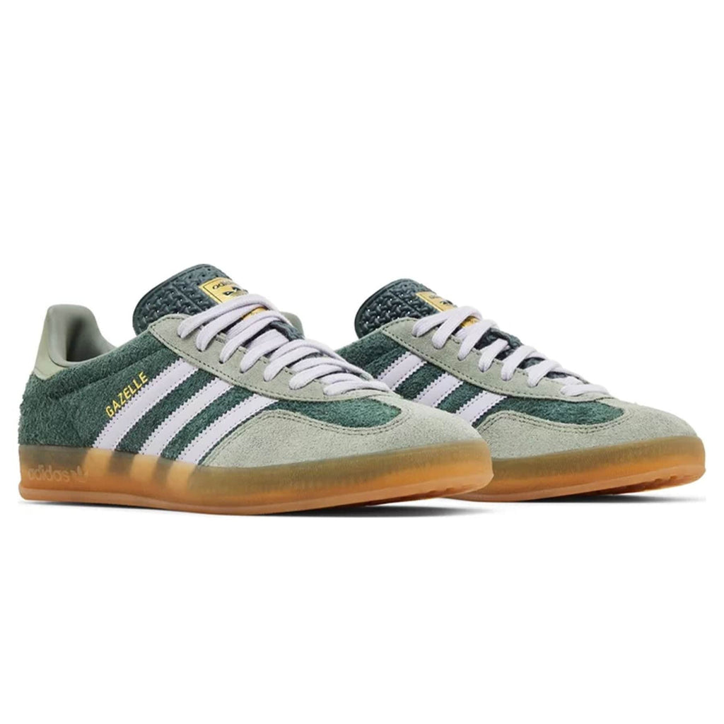 Adidas Gazelle Indoor 'Mineral Green Silver Dawn' — UK 3.5 | EU 36 | US 4 — Back View