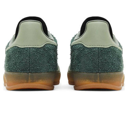 Adidas Gazelle Indoor 'Mineral Green Silver Dawn' — UK 3.5 | EU 36 | US 4 — Top View