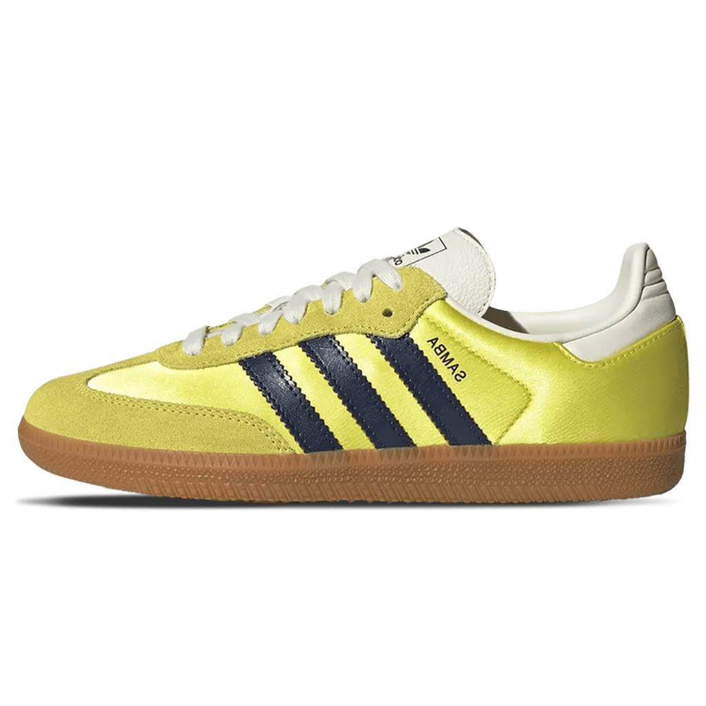 Adidas Samba OG Wmns 'Shock Yellow Night Indigo' — UK 3.5 | EU 36 | US 5.5 — Front View