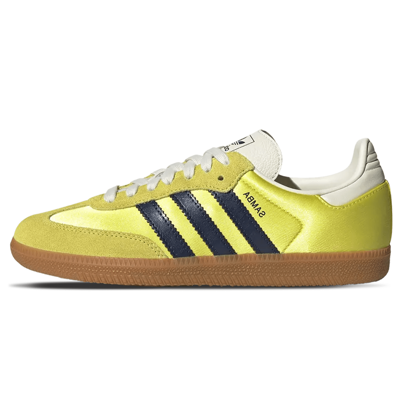 Adidas Samba OG Wmns 'Shock Yellow Night Indigo' — UK 3.5 | EU 36 | US 5.5 — Front View