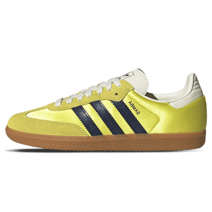 Adidas Samba OG Wmns 'Shock Yellow Night Indigo' — UK 3.5 | EU 36 | US 5.5 — Front View