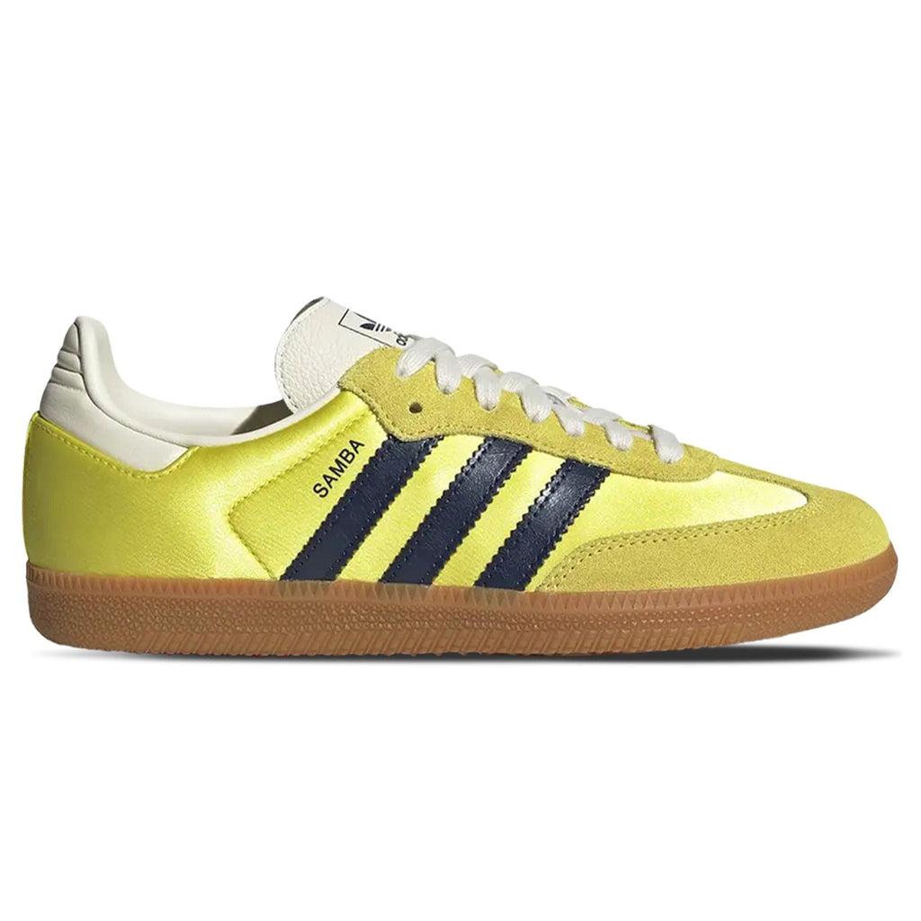 Adidas Samba OG Wmns 'Shock Yellow Night Indigo' — UK 3.5 | EU 36 | US 5.5 — Side View