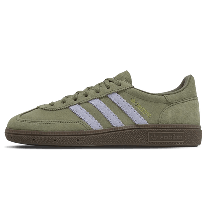 adidas Handball Spezial Wmns 'Focus Olive Violet Tone' — UK 3.5 | EU 36 | US 5.5 — Front View