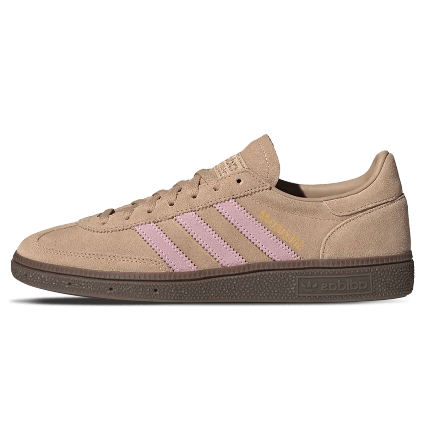 adidas Handball Spezial Wmns 'Warm Sandstone Clear Pink' — UK 3.5 | EU 36 | US 5.5 — Front View