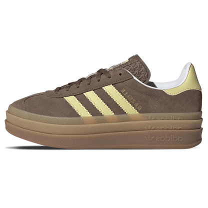 adidas Gazelle Bold Wmns 'Earth Strata Powder Yellow' — UK 3.5 | EU 36 | US 4 — Front View