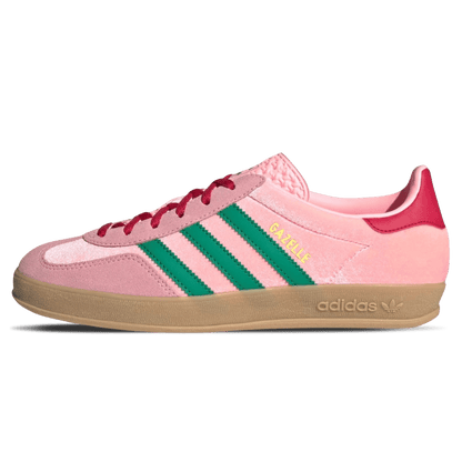adidas Gazelle Indoor Wmns 'Glow Pink Court Green' — UK 3.5 | EU 36 | US 5.5 — Front View
